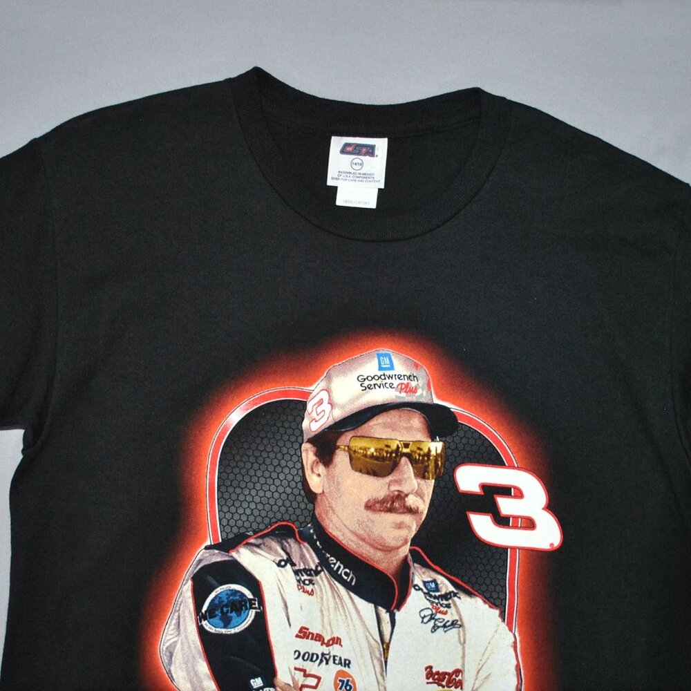 Vintage 90s Kids Dale Earnhardt Shirt Size 14-16 Youth Nascar Tee NWT Deadstock - Picture 6 of 10
